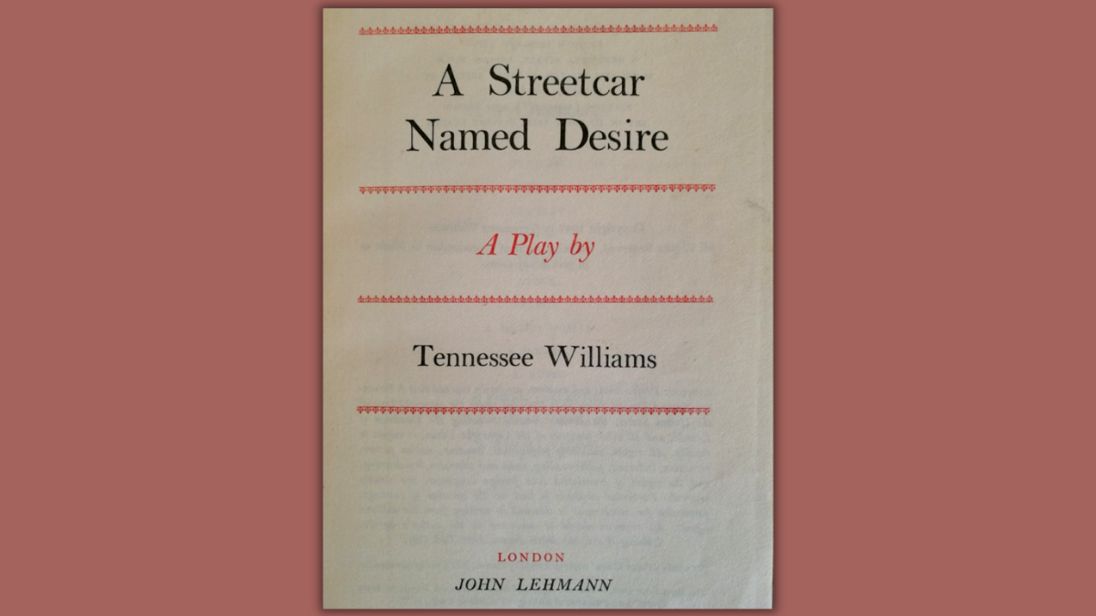 Un tram che si chiama Desiderio: il dramma immortale di Tennessee Williams