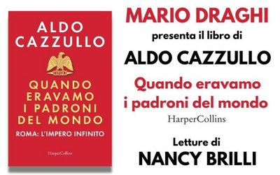 “Quando eravamo i padroni del mondo”: Mario Draghi presenta il nuovo libro di Aldo Cazzullo