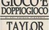 Gioco e doppiogioco