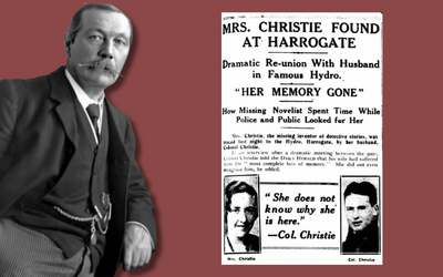 Quando Conan Doyle indagò sulla scomparsa di Agatha Christie