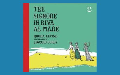 Tre signore in riva al mare