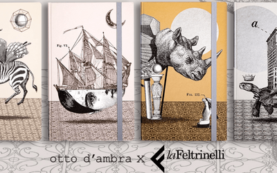 Linea Otto D'Ambra: la linea di cartotecnica firmata da Otto D'Ambra per Feltrinelli