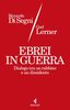 Copertina del libro Ebrei in guerra. Dialogo tra un rabbino e un dissidente 
