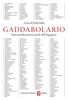 Copertina del libro Gaddabolario. Duecentodiciannove parole dell'ingegnere 